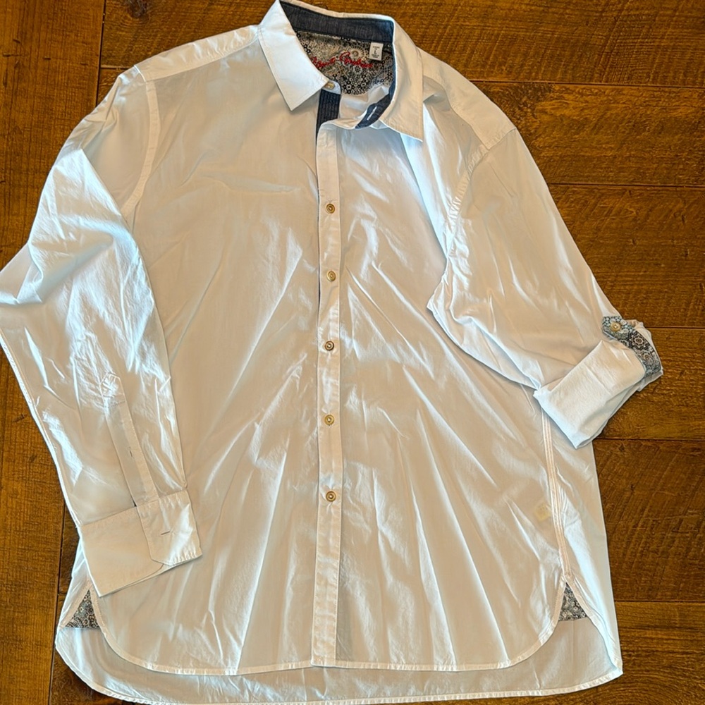 White Robert Graham Long Sleeve Shirt